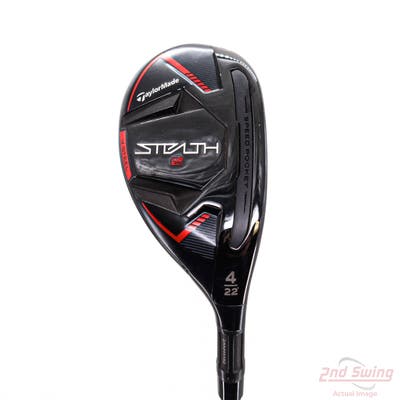 TaylorMade Stealth 2 Rescue Hybrid 4 Hybrid 22° 2nd Gen Bassara E-Series 60 Graphite Regular Right Handed 39.75in