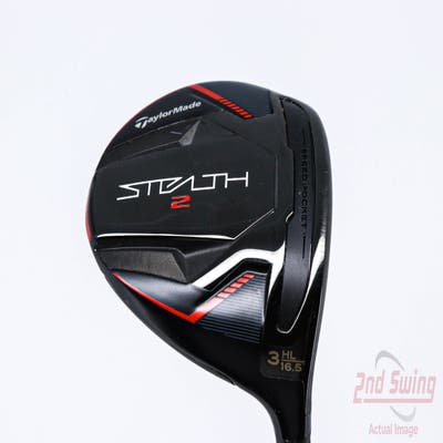 TaylorMade Stealth 2 Fairway Wood 3 Wood HL 16.5° Fujikura Ventus Red VC 5 Graphite Regular Right Handed 43.0in