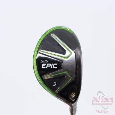 Callaway GBB Epic Fairway Wood 3 Wood 3W 15° Project X HZRDUS T800 Green 65 Graphite Regular Right Handed 43.5in