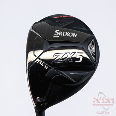 Mint Srixon ZX5 MK II Driver 9.5° PX HZRDUS Smoke Red RDX 60 Graphite Stiff Left Handed 45.75in