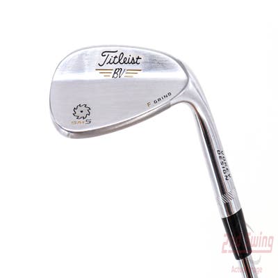 Titleist Vokey SM5 Tour Chrome Wedge Gap GW 52° 8 Deg Bounce F Grind Titleist SM5 BV Steel Wedge Flex Right Handed 35.5in