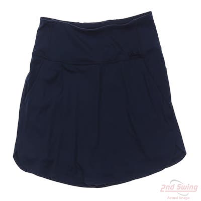 New Womens Puma Skort Large L Navy Blue MSRP $76