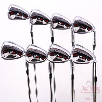 Ping G410 Iron Set 5-PW AW SW True Temper Dynamic Gold 120 Steel Stiff Right Handed White Dot 39.0in