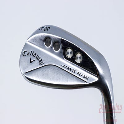 Callaway Jaws Raw Chrome Wedge Lob LW 60° 8 Deg Bounce C Grind FST KBS Tour C-Taper 130 Steel X-Stiff Right Handed 36.0in