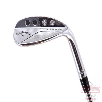 Callaway Jaws Raw Chrome Wedge Lob LW 58° 8 Deg Bounce Z Grind Dynamic Gold Spinner TI 115 Steel Wedge Flex Right Handed 35.0in