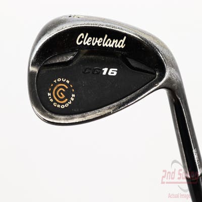 Cleveland CG16 Black Zip Groove Wedge Sand SW 56° 14 Deg Bounce Cleveland Traction Wedge Steel Wedge Flex Right Handed 35.75in