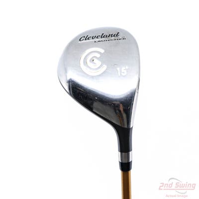 Cleveland Launcher Fairway Wood 3 Wood 3W 15° Fujikura Launcher Gold Graphite Regular Right Handed 43.0in