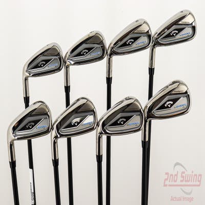 Mint Callaway Paradym Ai Smoke HL Iron Set 4-PW AW Project X Cypher 2.0 60 Graphite Regular Left Handed 39.0in