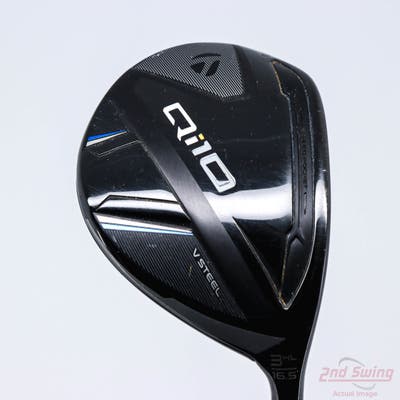 TaylorMade Qi10 Fairway Wood 3 Wood HL 16.5° Fujikura Ventus Blue TR 6 Graphite Regular Right Handed 43.25in