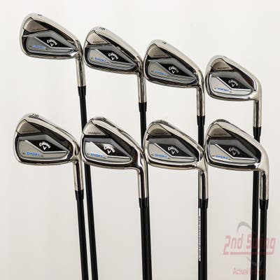 Mint Callaway Paradym Ai Smoke HL Iron Set 5-PW AW GW Project X Cypher 2.0 60 Graphite Regular Right Handed 39.0in