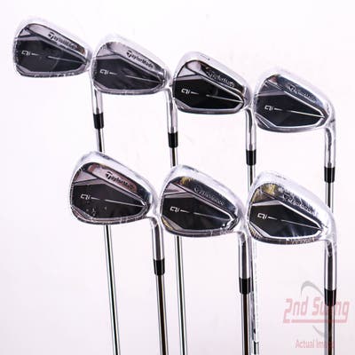 Mint TaylorMade Qi Iron Set 5-PW AW FST KBS MAX 85 MT Steel Regular Right Handed 38.5in