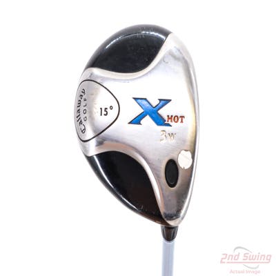 Callaway X Hot Fairway Wood 3 Wood 3W 15° Fujikura Banzai 65 Graphite Regular Right Handed 44.0in