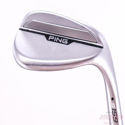 Ping s159 Chrome Wedge Sand SW 56° 12 Deg Bounce S Grind Ping Z-Z115 Steel Wedge Flex Right Handed Black Dot 35.5in