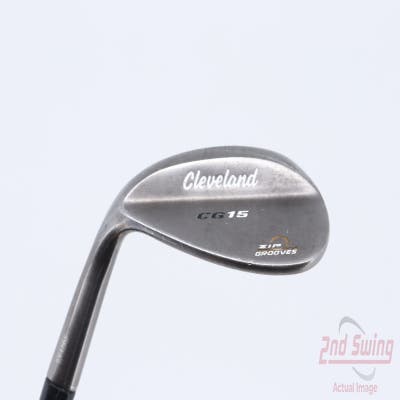 Cleveland CG15 Black Pearl Wedge Sand SW 56° 14 Deg Bounce Stock Steel Shaft Steel Wedge Flex Left Handed 36.5in