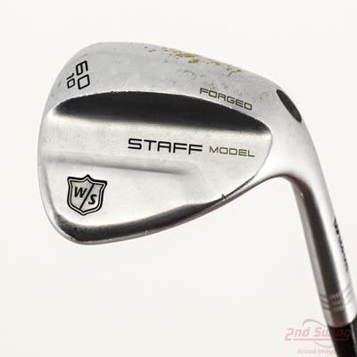 Wilson Staff Staff Model Wedge Lob LW 60° 10 Deg Bounce Dynamic Gold Tour Issue S400 Steel Stiff Right Handed 35.0in