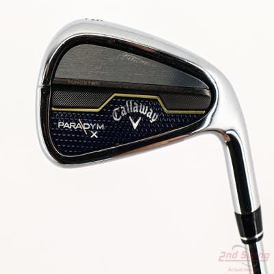 Callaway Paradym X Single Iron 6 Iron True Temper Elevate MPH 85 Steel Regular Right Handed 37.5in