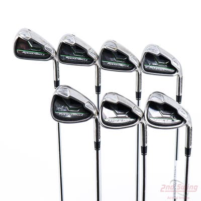 TaylorMade Rocketballz HL Iron Set 4-PW TM Lite Steel Stiff Right Handed 39.0in