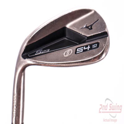 Mizuno S23 Copper Cobalt Wedge Sand SW 54° 10 Deg Bounce S Grind FST KBS Hi-Rev 2.0 Steel Wedge Flex Left Handed 35.5in