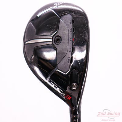 Titleist TSR3 Fairway Wood 3 Wood 3W 15° Mitsubishi Tensei 1K Black 75 Graphite Stiff Right Handed 43.25in