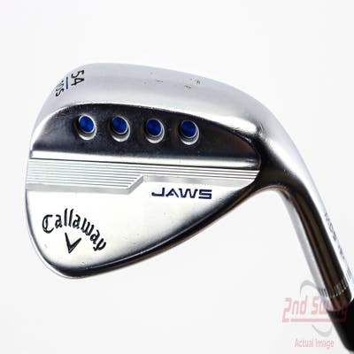 Callaway Jaws MD5 Platinum Chrome Wedge Sand SW 54° 10 Deg Bounce S Grind Dynamic Gold Tour Issue S200 Steel Stiff Right Handed 35.25in