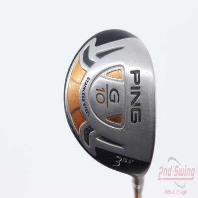 Ping G10 Fairway Wood 3 Wood 3W 15.5° Ping TFC 129F Graphite Stiff Right Handed 42.75in