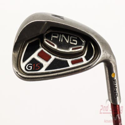 Ping G15 Single Iron Pitching Wedge PW Ping TFC 149I Graphite Regular Right Handed Yellow Dot 35.5in