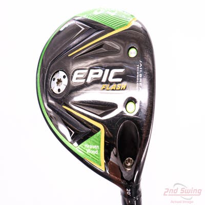 Callaway EPIC Flash Fairway Wood 7 Wood 7W 20° Project X EvenFlow Green 45 Graphite Ladies Right Handed 41.5in