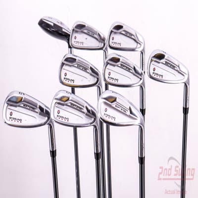 Wishon Golf Sterling Single Length Iron Set 5H 6-PW GW SW LW Stock Graphite Shaft Graphite Stiff Right Handed 37.5in