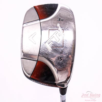 Callaway FT-i Squareway Fairway Wood 3 Wood 3W 15° Fujikura Sakura Graphite Senior Right Handed 43.0in