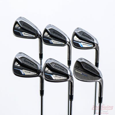 TaylorMade Speedblade Iron Set 6-PW SW TM Speedblade 85 Steel Steel Regular Right Handed 39.0in