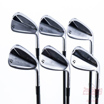 TaylorMade 2021 P790 Iron Set 6-PW AW Mitsubishi MMT 65 Graphite Regular Right Handed 37.25in