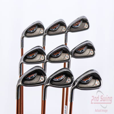 Ping G10 Iron Set 4-PW GW Ping TFC 129I Graphite Regular Left Handed Blue Dot 38.0in