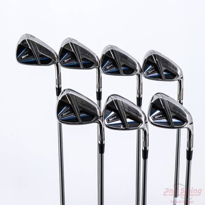 TaylorMade SIM MAX Iron Set 4-PW Stock Graphite Shaft Graphite Regular Right Handed 38.5in