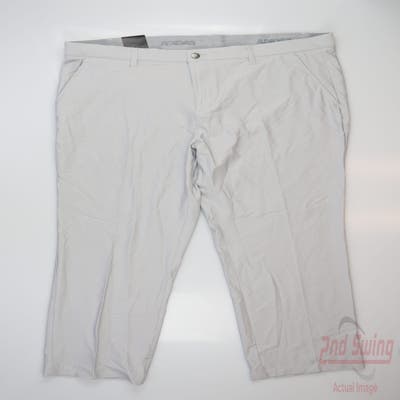 New Mens Adidas Pants 40 x30 Gray MSRP $80