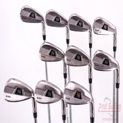 Sub 70 699 Pro v2 Satin Iron Set 3-PW GW SW True Temper Dynamic Gold X100 Steel X-Stiff Right Handed 39.25in