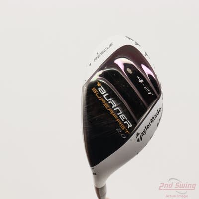 TaylorMade Burner Superfast 2.0 Hybrid 4 Hybrid 21° TM Reax Superfast 60 Graphite Senior Right Handed 40.5in