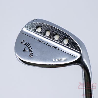 Callaway Mack Daddy 4 Chrome Wedge Sand SW 56° 8 Deg Bounce C Grind Project X Rifle 6.0 Steel Stiff Right Handed 35.75in