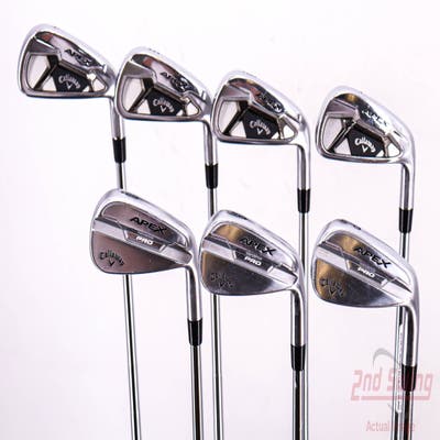 Callaway Apex 21 Iron Set 4-PW Dynamic Gold Tour Issue X100 Steel X-Stiff Right Handed 38.5in