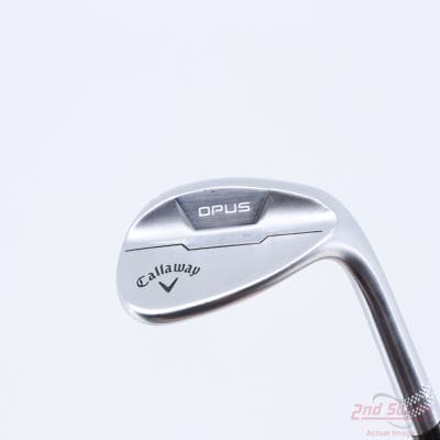 Callaway Opus Brushed Chrome Wedge Lob LW 60° 12 Deg Bounce W Grind FST KBS $-Taper Black PVD Steel X-Stiff Right Handed 34.75in