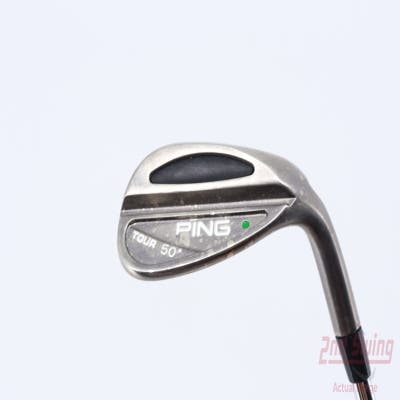 Ping Tour Black Nickel Wedge Gap GW 50° Ping Z-Z65 with Cushin Insert Steel Stiff Right Handed Green Dot 35.5in