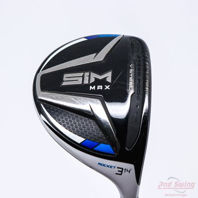 TaylorMade SIM MAX Fairway Wood 3 Wood 3W 14° Fujikura Ventus Blue 6 Graphite X-Stiff Right Handed 43.5in