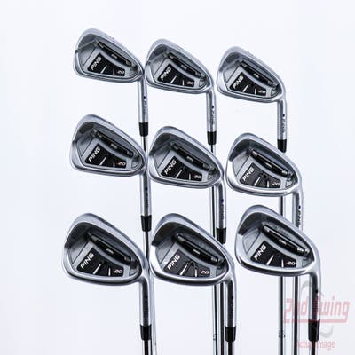 Ping I20 Iron Set 3-PW AW True Temper Dynamic Gold S300 Steel Stiff Right Handed Purple dot 37.5in