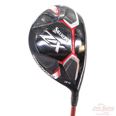 Mint Srixon ZX Fairway Wood 3 Wood 3W 15° Fujikura Ventus Red VC 6 Graphite Regular Right Handed 43.5in