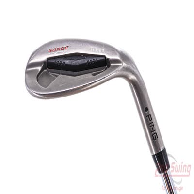 Ping Tour Gorge Wedge Lob LW 58° Standard Sole Ping CFS Steel Stiff Right Handed Black Dot 35.0in