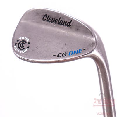 Cleveland CG ONE Wedge Sand SW 56° 12 Deg Bounce Cleveland Traction Wedge Steel Wedge Flex Right Handed 35.5in