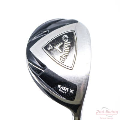 Callaway Razr X Black Fairway Wood 4 Wood 4W Callaway Razr X Black Fairway Graphite Senior Right Handed 43.75in