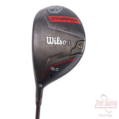 Wilson Staff Dynapwr Fairway Wood 3 Wood 3W 15° PX HZRDUS Smoke Red RDX 60 Graphite Stiff Left Handed 43.5in