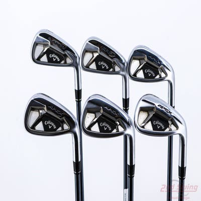 Callaway Apex 21 Iron Set 6-PW AW UST Mamiya Recoil 75 Dart Graphite Regular Right Handed 37.5in