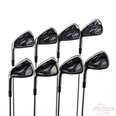 Callaway Apex Smoke 19 Iron Set 4-PW AW Nippon NS Pro Modus 3 Tour 120 Steel Stiff Left Handed 38.0in