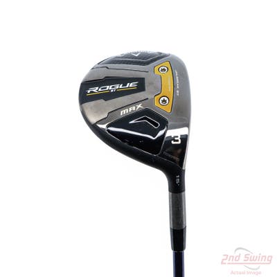 Mint Callaway Rogue ST Max Fairway Wood 3 Wood 3W 15° Fujikura Ventus TR Blue VC 5 Graphite Stiff Right Handed 43.0in